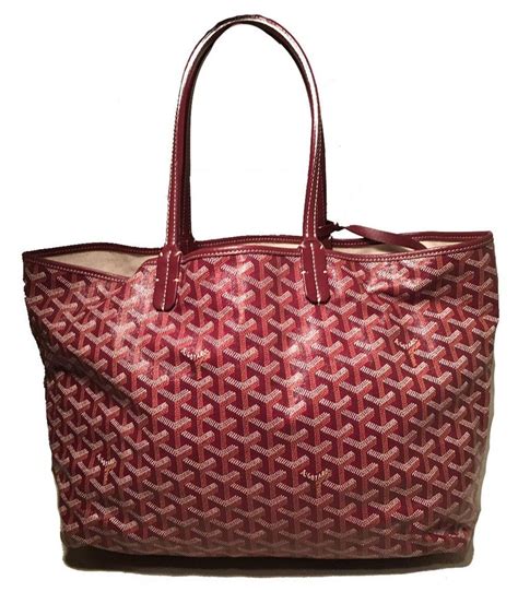 goyard maroon tote|Goyard artois pm totes.